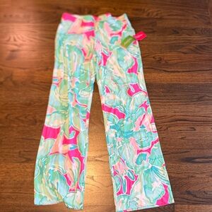 NWT Lilly Pulitzer Georgia May palazzo pants med